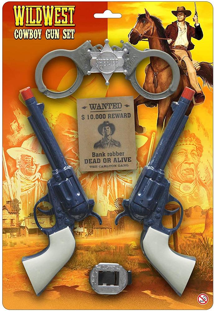 cowboy gun toy set